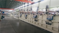 PU濕式合成革制造機
